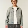 Washed Denim Jacket,Washed Denim Jacket
