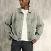 Washed Denim Jacket,Washed Denim Jacket
