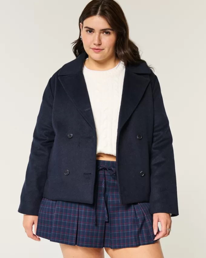 Wool Blend Peacoat,Wool Blend Peacoat Wool Blend Peacoat,Wool Blend Peacoat